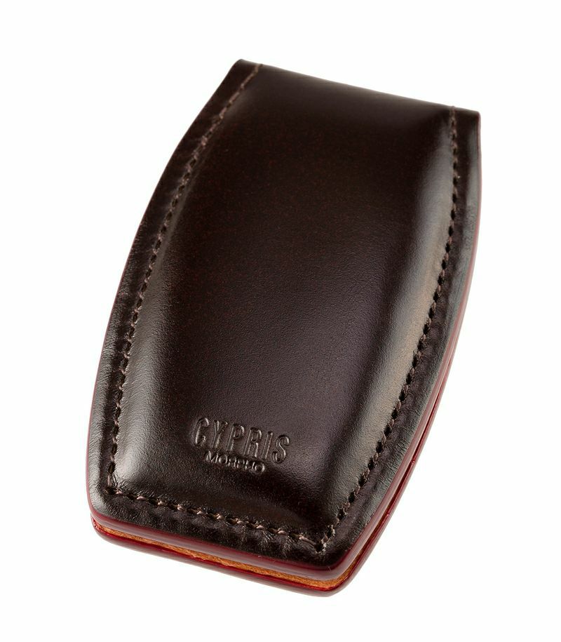 マネークリップ｜オイルシェルコードバン＆ヴァケッタレザー |革製品