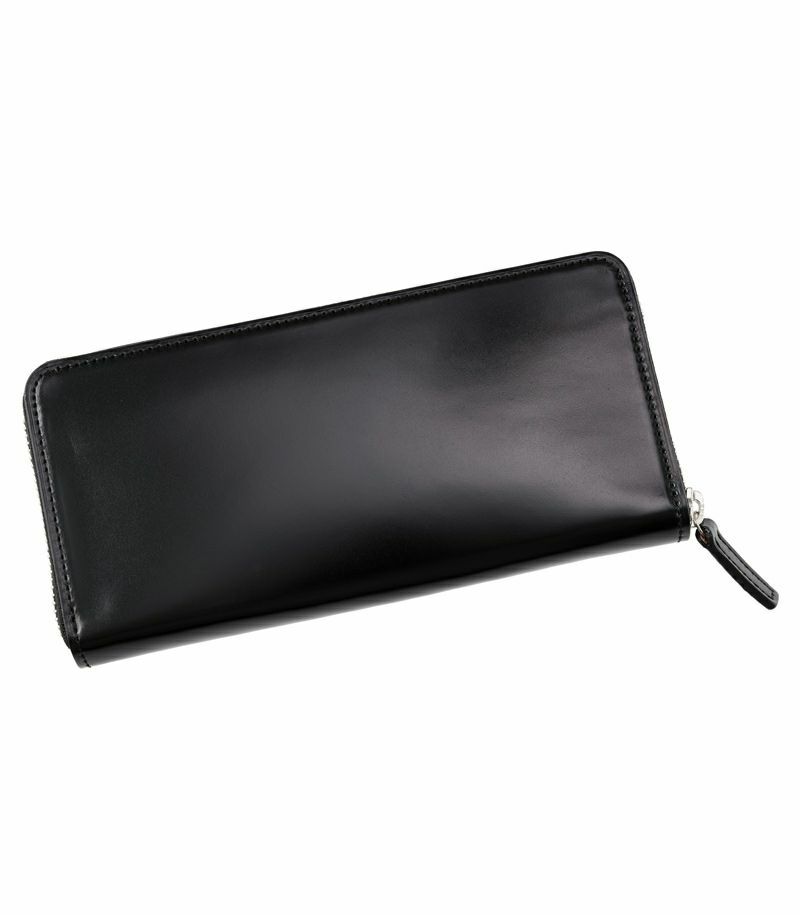 ラウンドファスナー長財布｜コードバン＆ルーガショルダー |革製品 