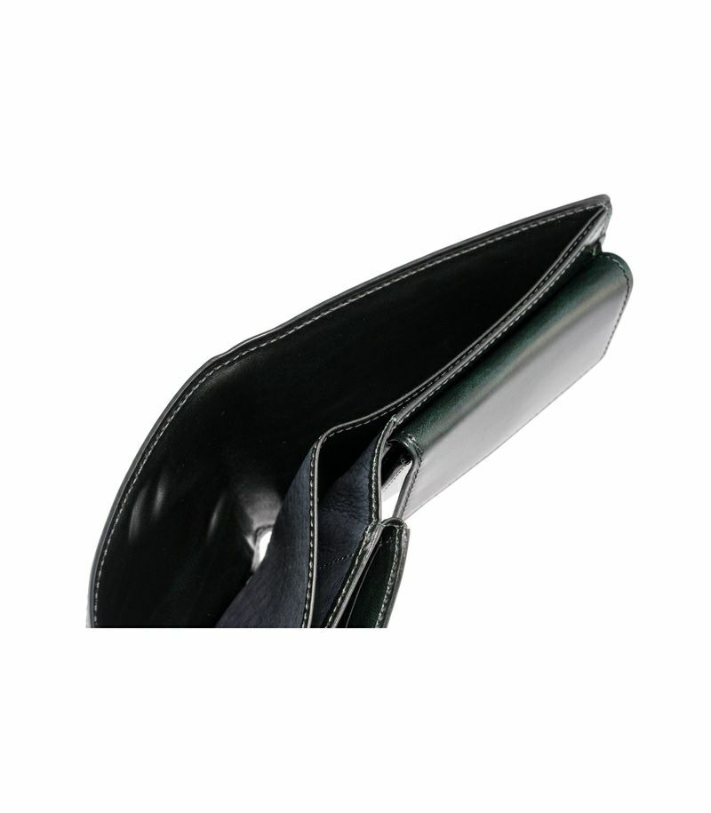 小銭入れ・ベロ付き札入れ｜コードバン＆ルーガショルダー