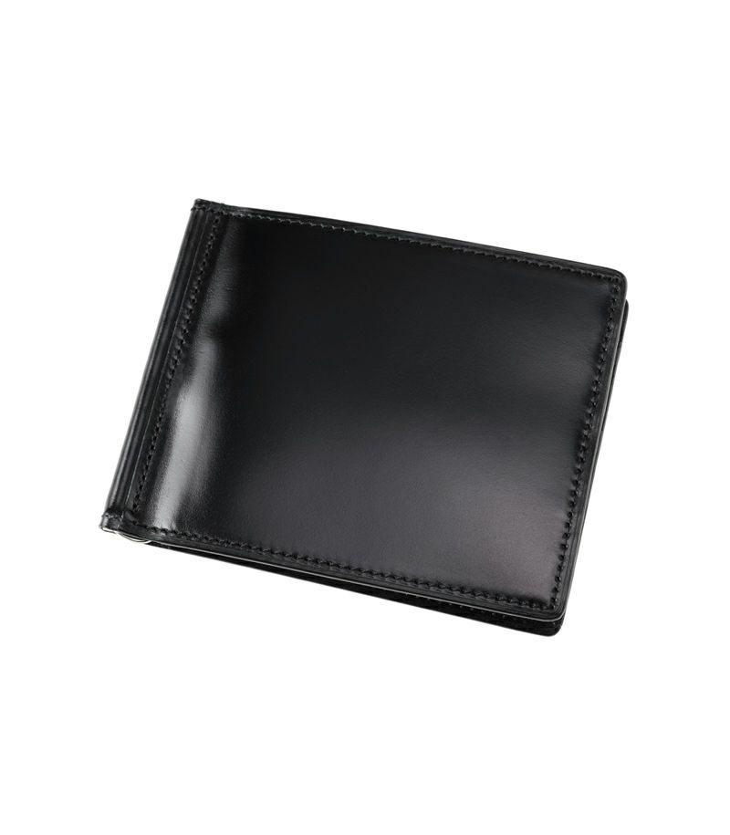 札ばさみ/マネークリップ｜コードバン＆ルーガショルダー