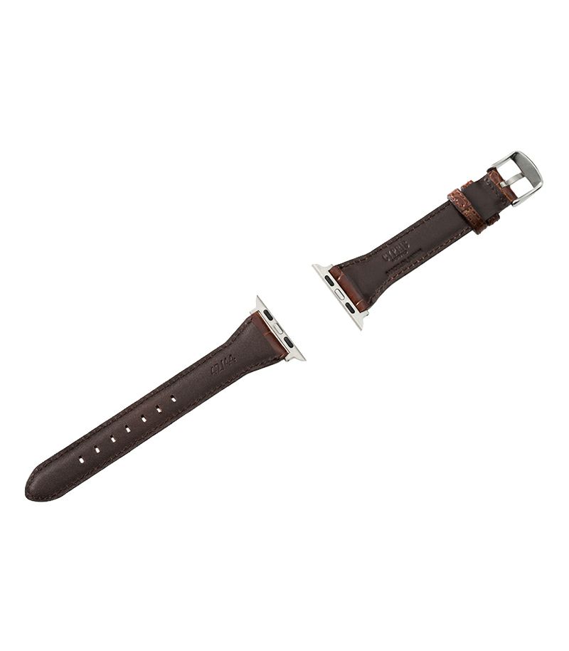 ウォッチバンド(Apple watch42/44/45mm対応)｜クロコダイル