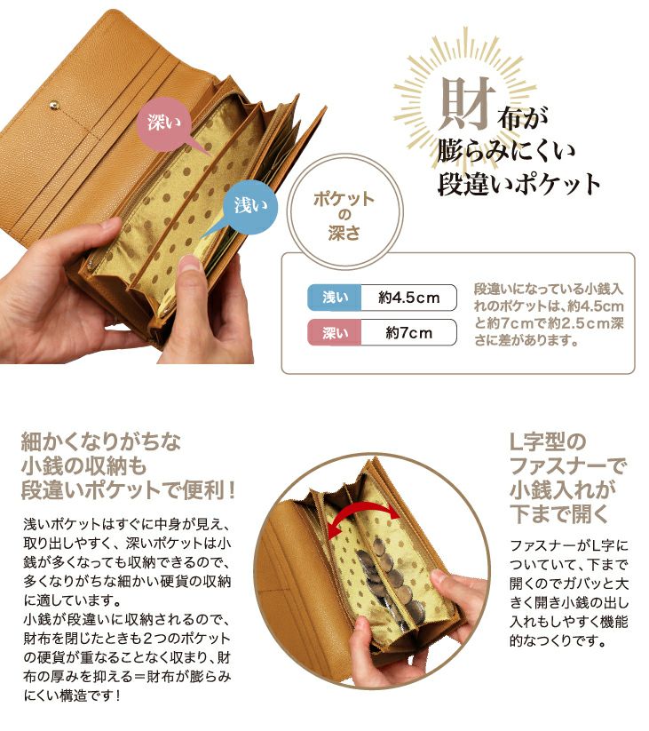 大人気NINEボディーコンシャスセラム✖️2 かぶせハニーセル長財布| シマロン |革製品CYPRIS(キプリス