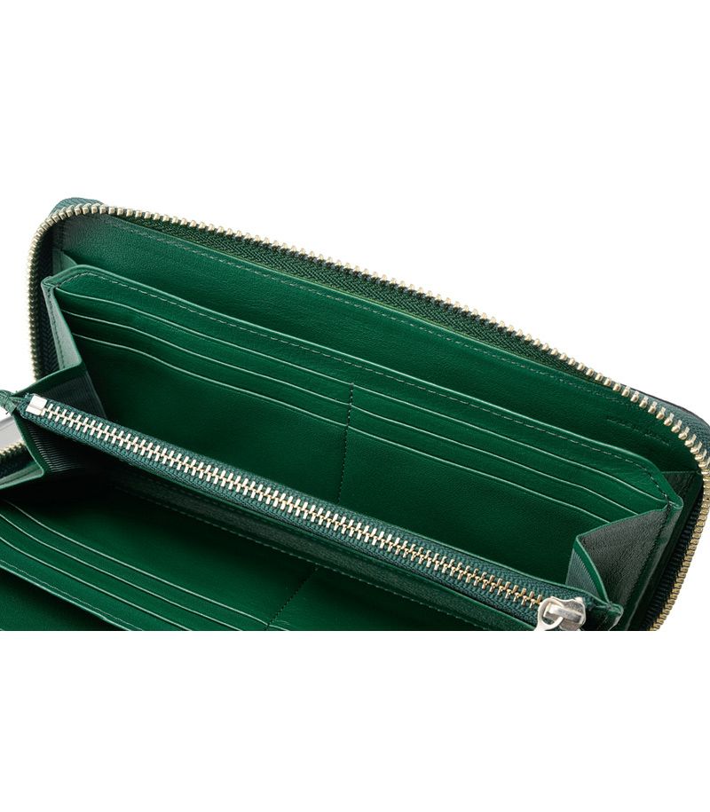 ナイルクロコ風琴マチ長札