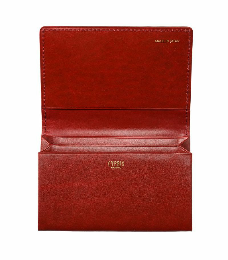 風琴マチ名刺入れ|MADAI -Ocean Leather- |革製品CYPRIS 風琴マチ名刺入れ|MADAI -Ocean Leather- |革製品CYPRIS