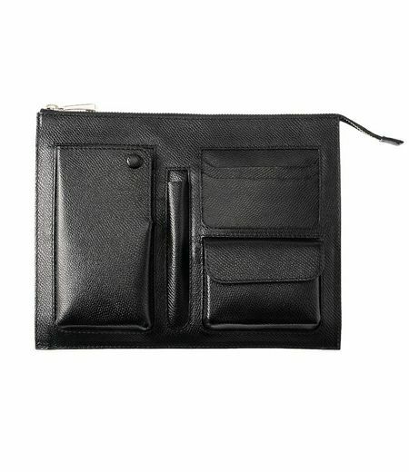 【未使用品】CYPRIS ブラック ヴァーチカルクラッチ ヴァーチカルクラッチ｜トゥージュール |革製品CYPRIS（キプリス