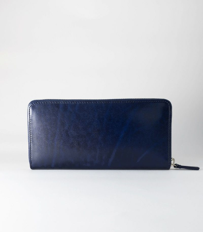 未使用　CYPRIS ラウンドファスナー　長財布　レザー　濃紺　ヌメ革 楽天市場】キプリス CYPRIS 革財布 メンズ ハニーセル 長財布 ラウンド