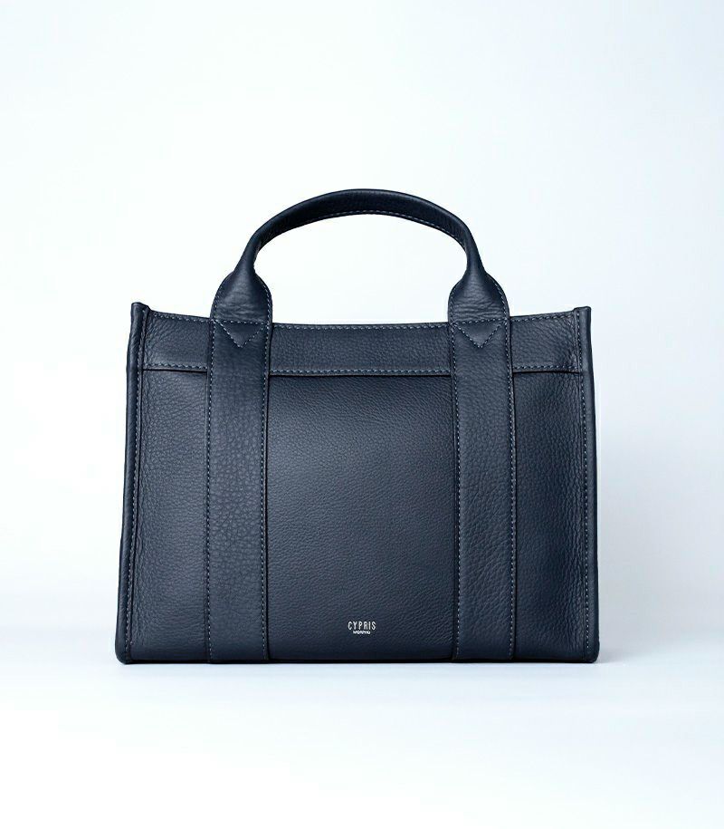 【現行/美品✨】キプリス トゥージュール トートバッグ 肩掛け ソフトレザー 紺 現行/美品✨】キプリス トゥージュール トートバッグ 肩掛け