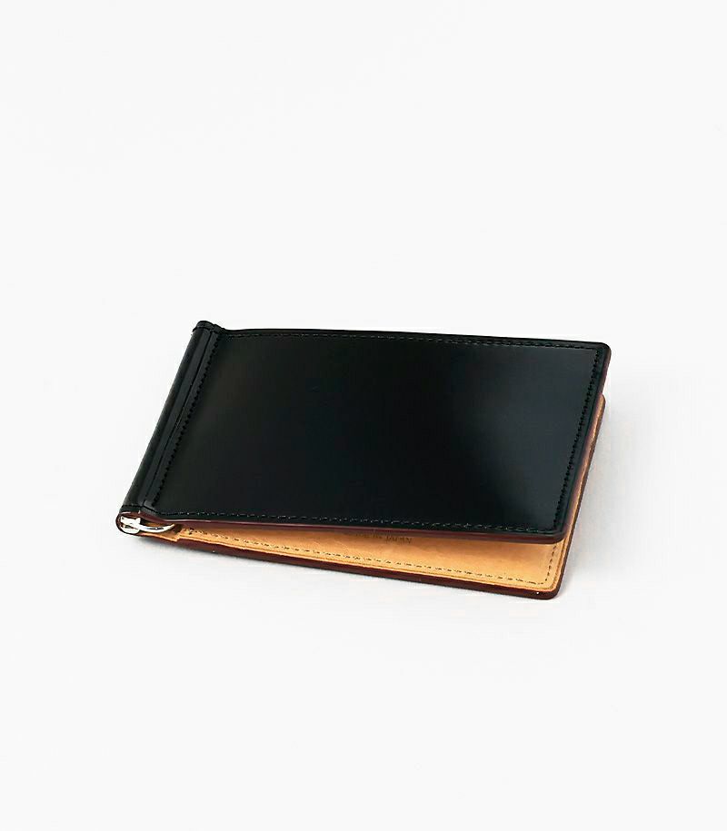 札ばさみ(札バサミ)/マネークリップ,コードバン