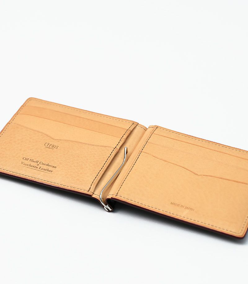 札ばさみ(札バサミ)/マネークリップ,コードバン