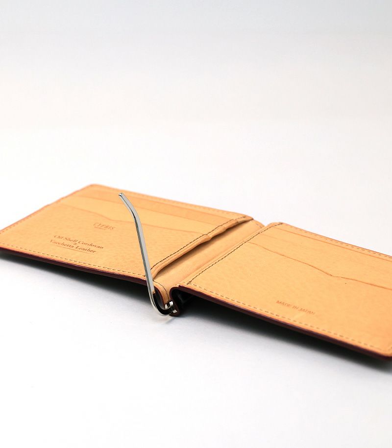 札ばさみ(札バサミ)/マネークリップ,コードバン