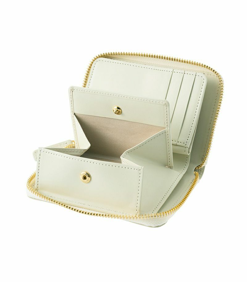 【新作】ラウンドファスナーミドルウォレット｜ルミノアニリン