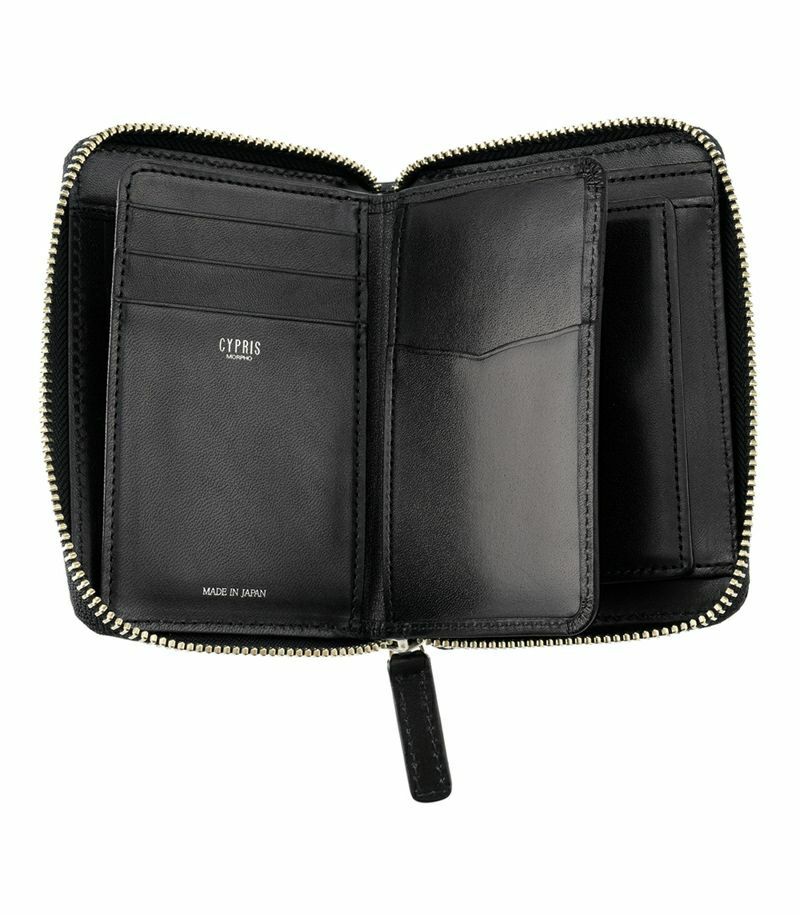 【新作】ラウンドファスナーミドルウォレット｜ルミノアニリン