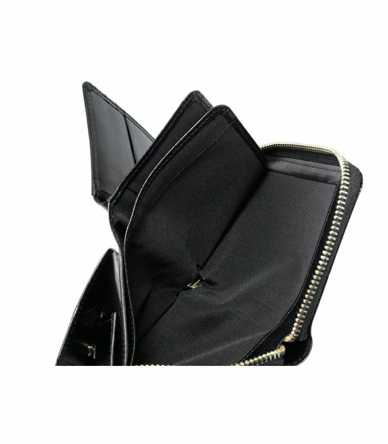 【新作】ラウンドファスナーミドルウォレット｜ルミノアニリン