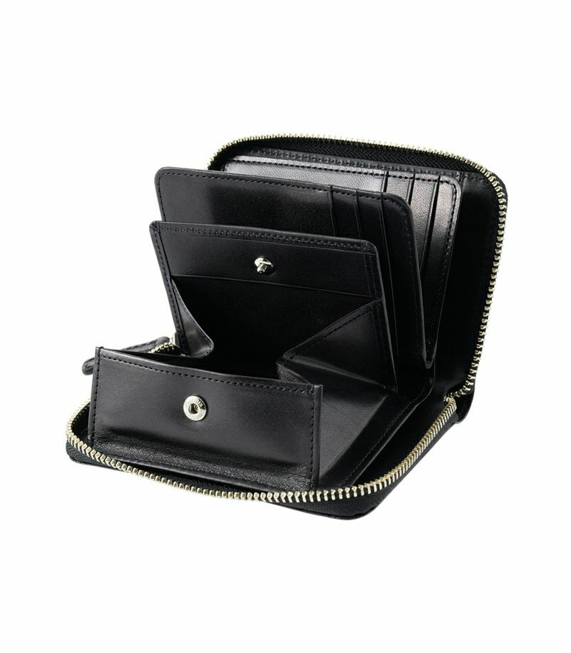 【新作】ラウンドファスナーミドルウォレット｜ルミノアニリン