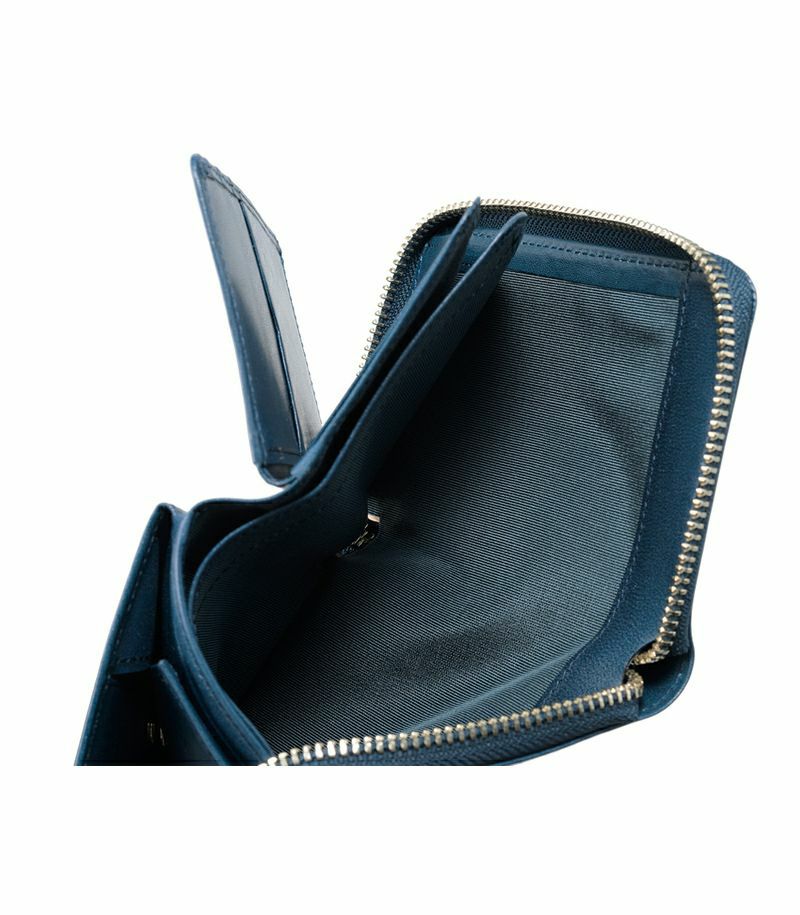 【新作】ラウンドファスナーミドルウォレット｜ルミノアニリン