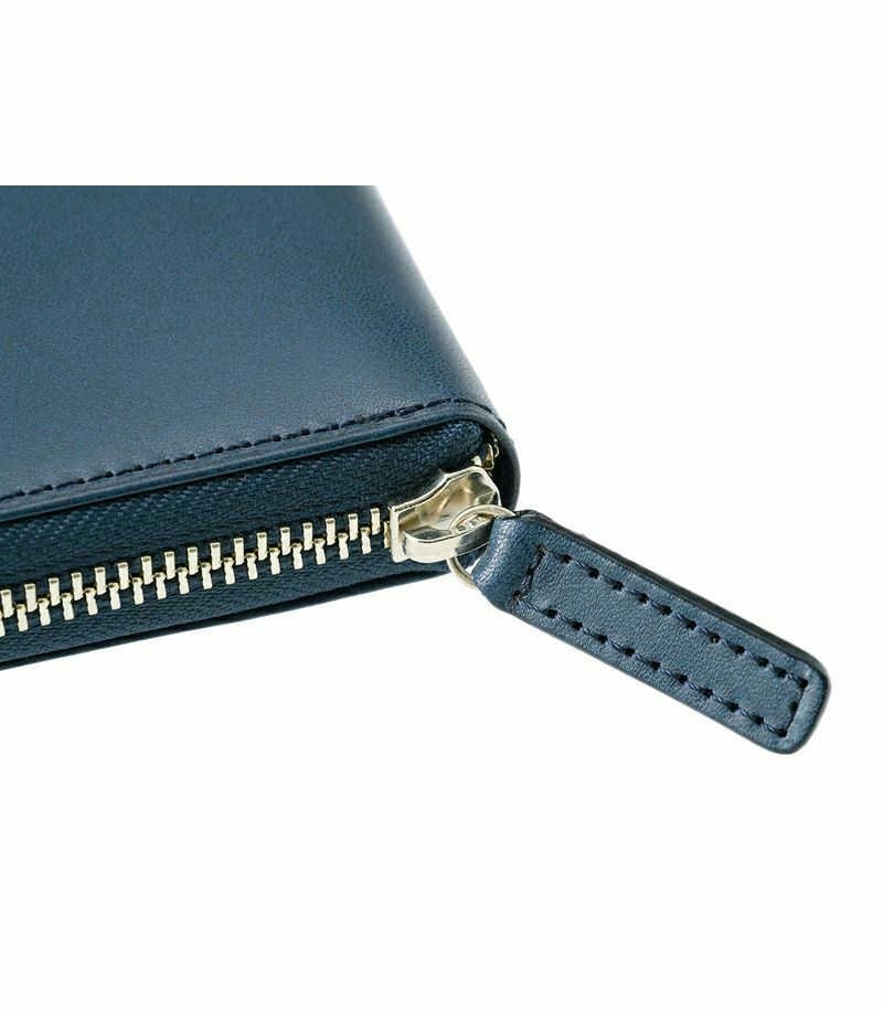 【新作】ラウンドファスナーミドルウォレット｜ルミノアニリン