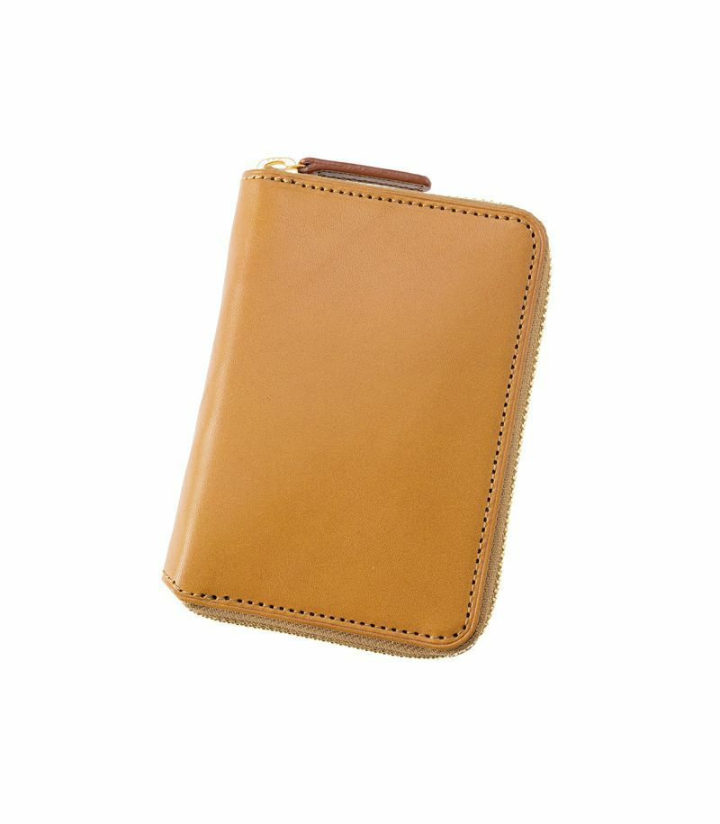 【新作】ラウンドファスナーミドルウォレット｜ルミノアニリン