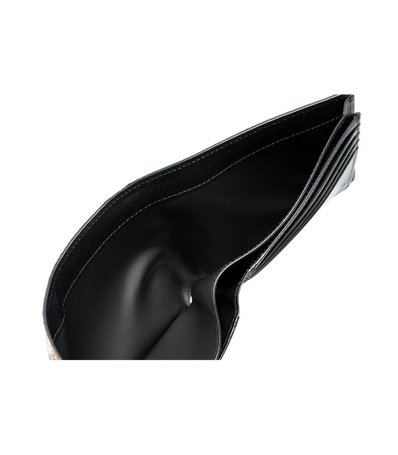 風琴マチカード札入れ｜ダイヤモンドパイソン