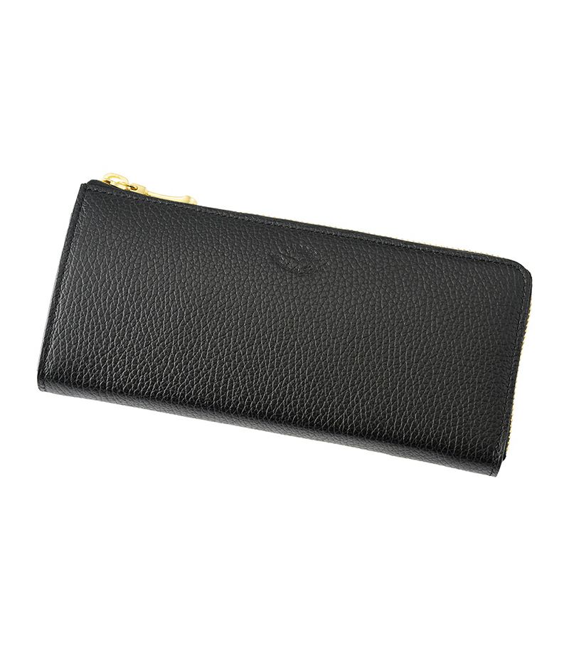 L字ファスナーハニーセル長財布|ルミナス