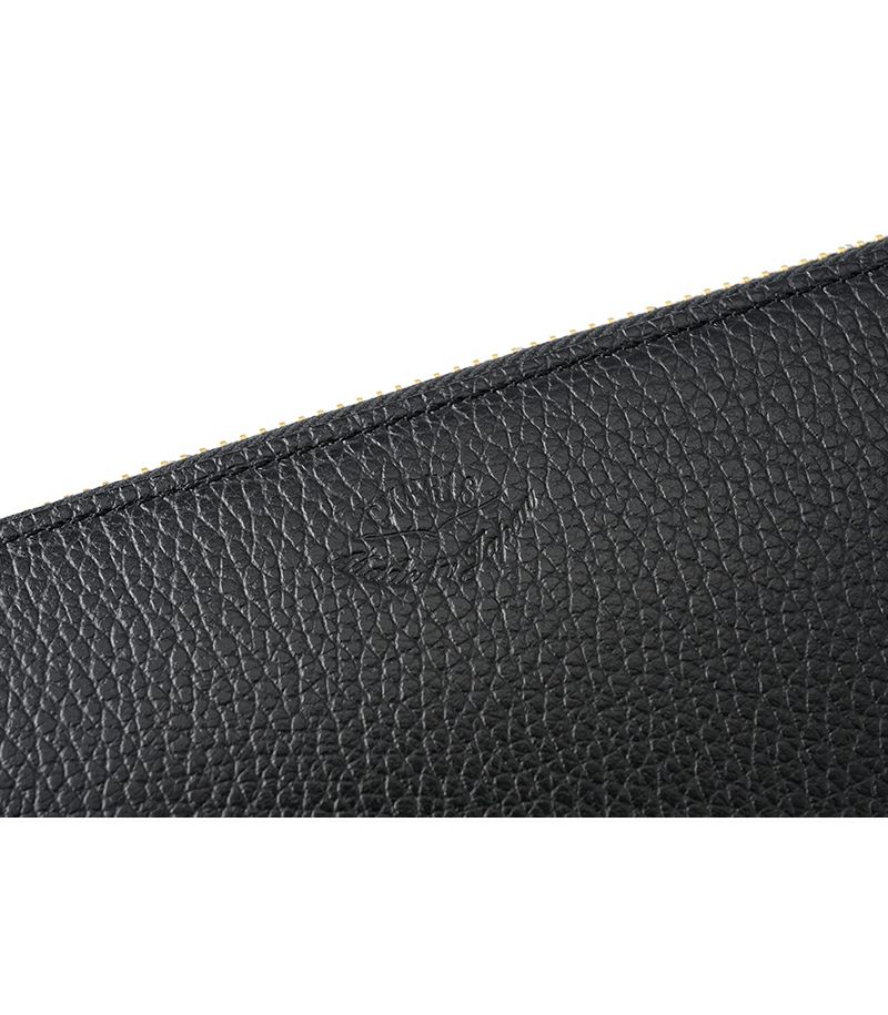 L字ファスナーハニーセル長財布|ルミナス