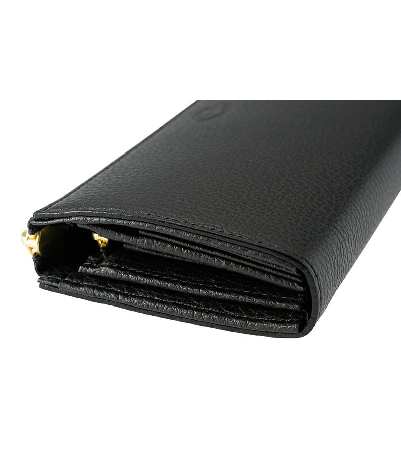 L字ファスナーハニーセル長財布|ルミナス